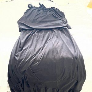 VacayStyle 2 Piece Black Convertible Travel Dress